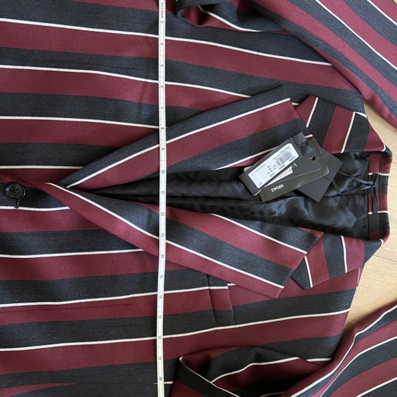 new VERSACE  RUNWAY WOOL SUIT 23ss  blazer pants sz48 US38 - Picture 12 of 16